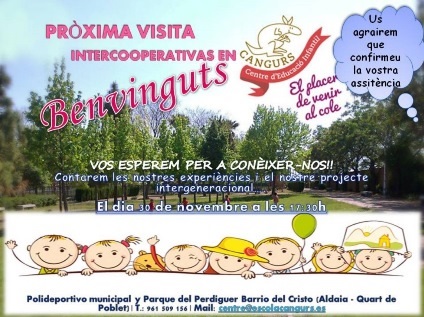 Cartell visita Cangurs