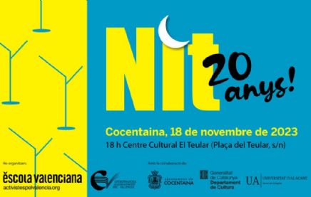 Rosa Serrano, la Fundació Full pel Llibre i la Lectura i el CEIP Bosco de Cocentaina, premiats en la XX Nit d’Escola Valenciana 