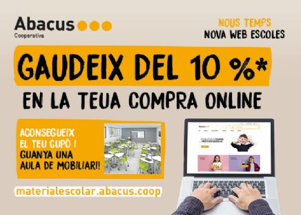 Abacus cooperativa llança una nova web per a escoles 