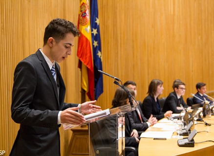 Alumnado de Grupo Sorolla forma parte de los 50 jóvenes valencianos convertidos en “europarlamentarios” en el #MEP18