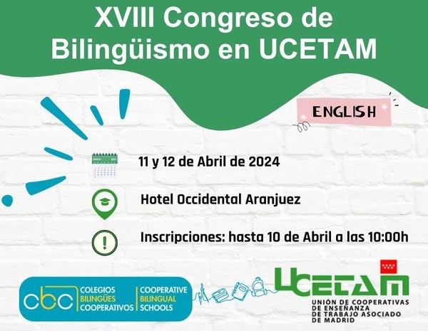 XVIII Congreso de Bilingüismo de UCETAM "Atención a la diversidad en colegios bilingües"         