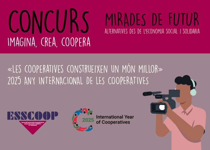 Concurs de vídeos “MIRADES DE FUTUR” per fomentar la reflexió crítica, la creativitat i el compromís social