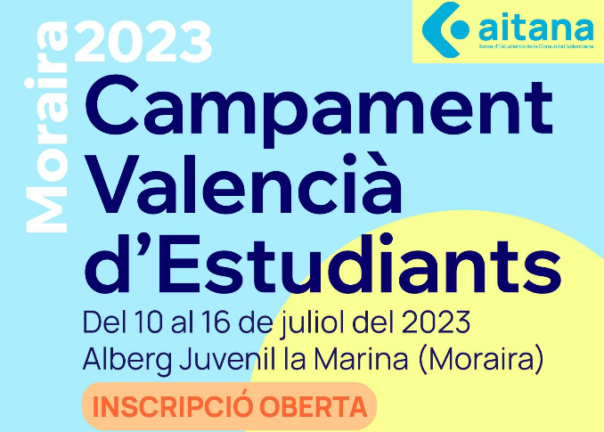 III Campament Valencià d'estudiants de la Xarxa Aitana