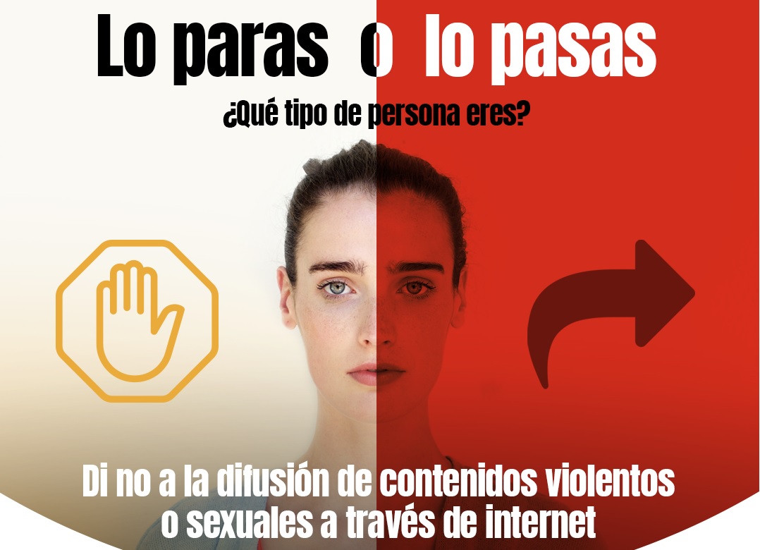 Campaña "Lo paras o lo pasas" de la Agencia Española de Protección de Datos