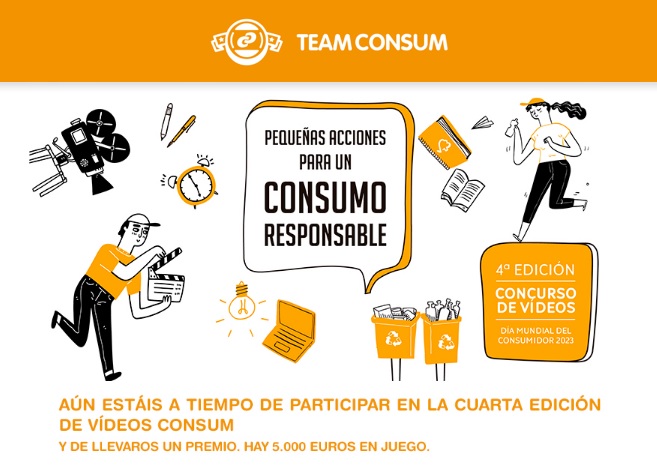 4t concurs de vídeos Consum per a promoure un consum responsable