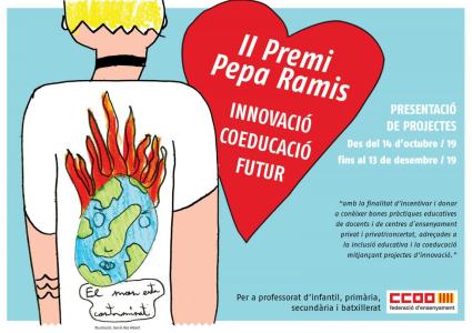 II Concurs de coeducació i innovació de la FE CCOO PV - Premi Pepa Ramis