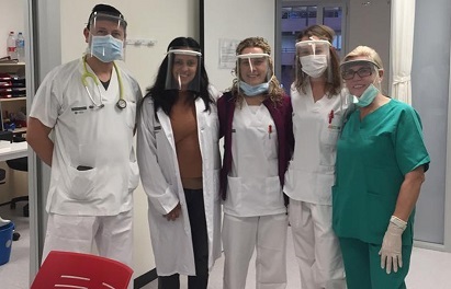 Florida Universitària fabrica pantalles protectores per al personal sanitari valencià amb impressores 3D