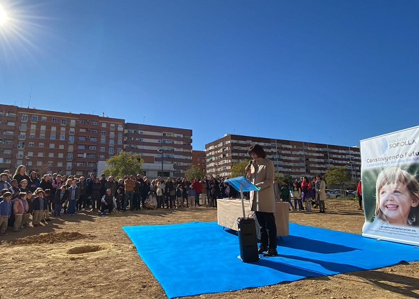 Grupo Sorolla Educación celebra el acto de colocación de la primera piedra del futuro Colegio Sorolla 