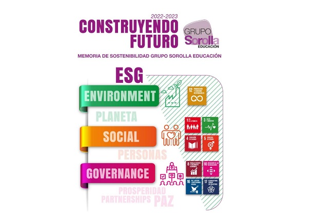 Grupo Sorolla Educación presenta su nueva Memoria de Sostenibilidad 