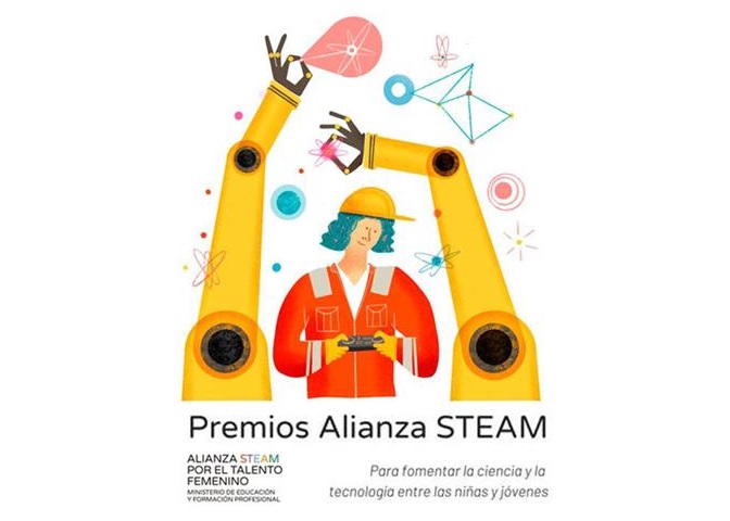 Premios ‘Alianza STEAM’ para proyectos educativos que fomenten la ciencia y la tecnología entre las niñas