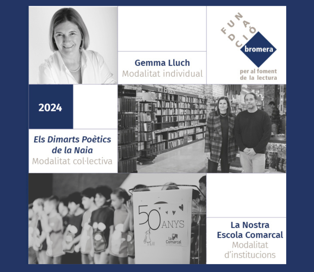 La Nostra Escola Comarcal, premi Fundació Bromera 2024