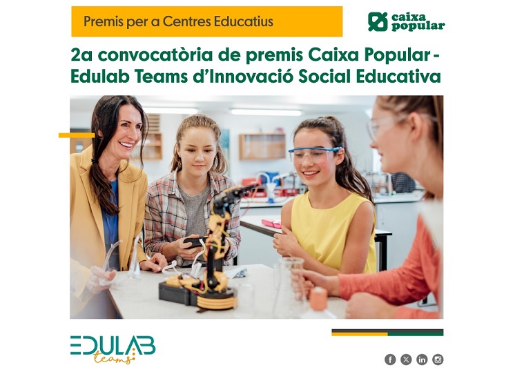 II Premis Caixa Popular - Edulab Teams d’Innovació Social Educativa