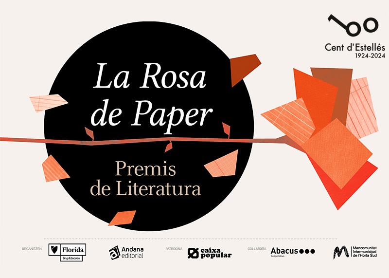 Convocatòria de la XXIX edició dels premis literaris "La Rosa de Paper"