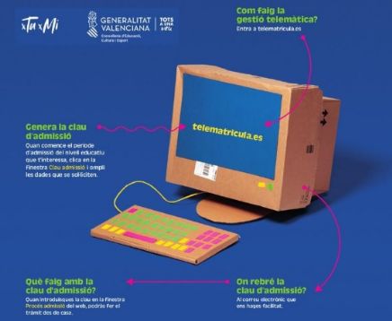 Educació publica el calendari d'admissió i matriculació per al pròxim curs