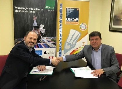 UECoE tanca un acord amb Bechtle Edtech per a l’adaptació tecnològica dels centres educatius
