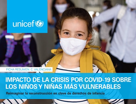 Resultats de l’informe d’UNICEF: ‘Impacto de la crisis por COVID19 en los niños y niñas más vulnerables’