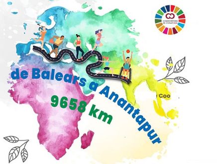 Cursa virtual solidària de les escoles cooperatives de les Illes Balears (UCTAIB) i la FVF a Anantapur (l'Índia)
